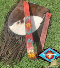 Load image into Gallery viewer, đ€ the âTRAILSâ đ€by SmokinâCactus  Hair on leather crossbody