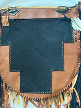 Load image into Gallery viewer, Smokin’Cactus ‘Thunder-Flower’ leather crossbody bag