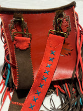 Load image into Gallery viewer, Smokin’Cactus ‘Tequila Tuesdays’ fully loaded leather crossbody bag