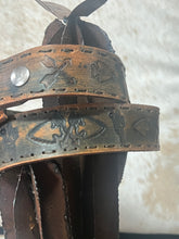 Load image into Gallery viewer, S’S CACTUS ROAD  leather belt- measures 88cm-98cm