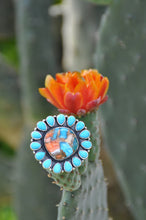 Load image into Gallery viewer, Sterling Silver ‘Macho Concho’ handmade ring