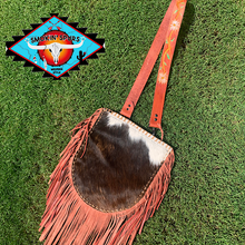 Load image into Gallery viewer, đ€ the âTRAILSâ đ€by SmokinâCactus  Hair on leather crossbody