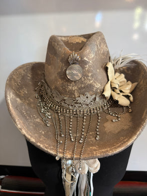 100% wool COWGIRL hat  ‘Lady Grey ’