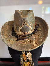 Load image into Gallery viewer, 100% wool COWGIRL hat  ‘Driving trucks/Hunting bucks’