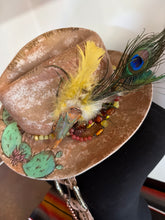 Load image into Gallery viewer, 100% wool Fedora ‘Cactus What You Preach ’