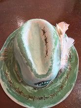 Load image into Gallery viewer, 100% wool Fedora ‘Prickle Patch’