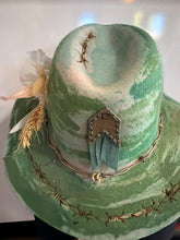 Load image into Gallery viewer, 100% wool Fedora ‘Prickle Patch’