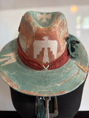 100% wool Fedora ‘Left @ Albuquerque ’