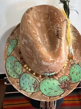 Load image into Gallery viewer, 100% wool Fedora ‘Cactus What You Preach ’