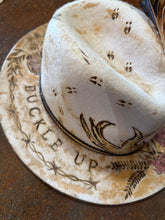 Load image into Gallery viewer, 100% wool Fedora ‘Buckle Up ’