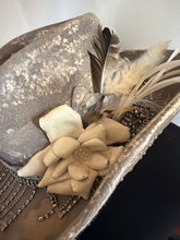 Load image into Gallery viewer, 100% wool COWGIRL hat  ‘Lady Grey ’