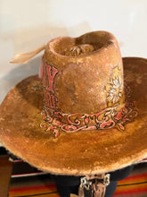 Load image into Gallery viewer, 100% wool COWGIRL hat  ‘Cowboy Couture’