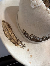 Load image into Gallery viewer, 100% wool COWGIRL hat  ‘I beg your pardon?’