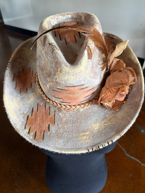 100% wool COWGIRL hat  ‘Copper Canyon’