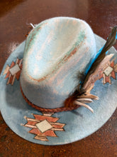 Load image into Gallery viewer, 100% wool Fedora ‘Southwestern Rodeo’