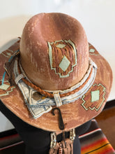 Load image into Gallery viewer, 100% wool Fedora ’Southwestern Rides’