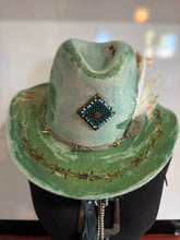 Load image into Gallery viewer, 100% wool Fedora ‘Prickle Patch’