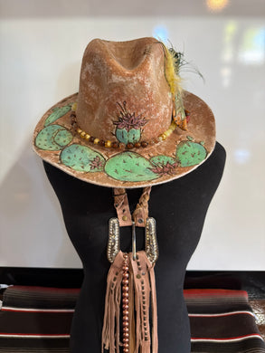 100% wool Fedora ‘Cactus What You Preach ’