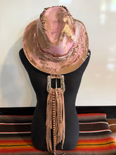 Load image into Gallery viewer, 100% wool Fedora ‘Dusty Pink Sunsets’