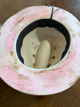 Load image into Gallery viewer, 100% wool Fedora ‘Dusty Pink Sunsets’
