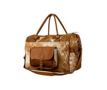 Load image into Gallery viewer, Myra cowhide travel bag