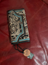 Load image into Gallery viewer, Think tank  HAND-TOOLED WALLET