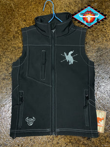 Cowboy Hardware ‘there’s tough - then there’s ‘bones’ vest LAST ONE!