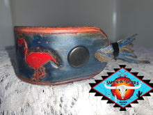 Load image into Gallery viewer, Smokin’Spurs Southwestern Patina leather cuff collection