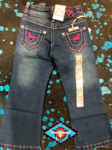 Cowgirl Hardware ‘horse love’ toddler jean
