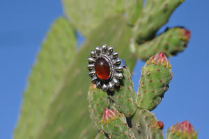 Sterling Silver ‘Oval Concho’ handmade rings