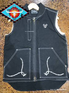 Cowboy Hardware canvas vest