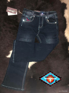 Cowgirl Hardware ‘I HEART HORSES’ toddler jean