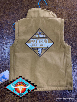 Cowboy Hardware vest ‘TOO TOUGH’
