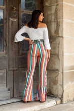 Load image into Gallery viewer, L&#39;n&#39;B aztec high waist flares - side zip