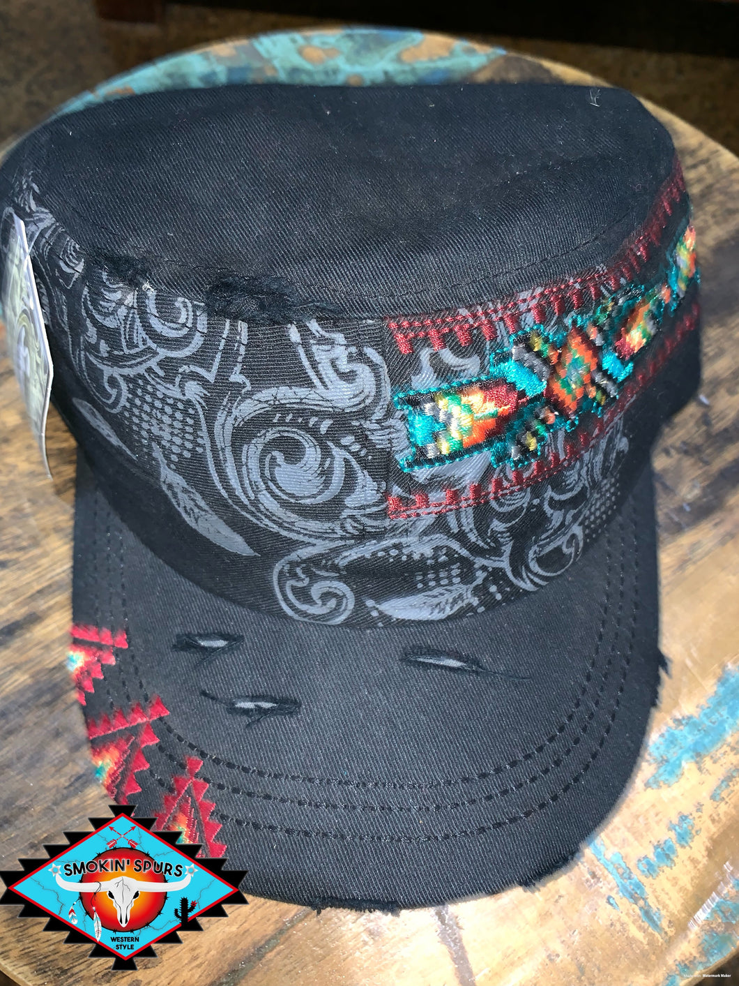 Savanna Mist embroidered cadet cap