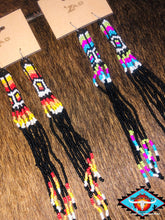 Load image into Gallery viewer, ZAD Arizona seed bead tassel earrings