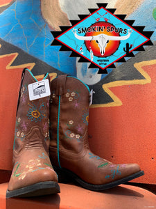 Smoky Mountain leather boot ‘BLOSSOM’  youth  4-7