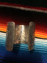 Load image into Gallery viewer, ZAD statement stamped metal cuff