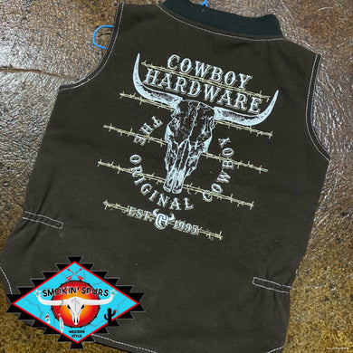 Cowboy Hardware vest (youth boys)