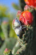 Load image into Gallery viewer, Sterling Silver ‘Twin Peaks’ handmade rings