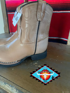 SHOWDOWN leather toddler boot